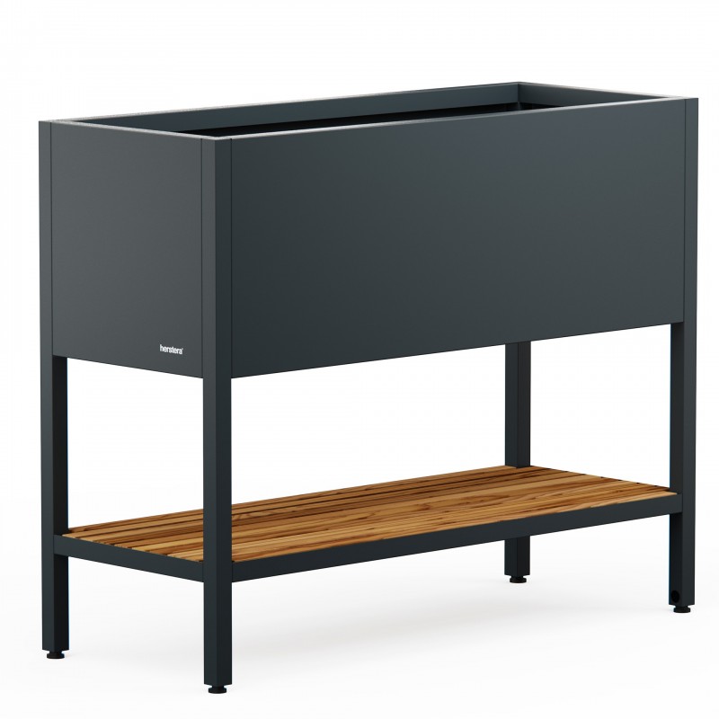 Herstera DECO GROW TABLE Pflanzkübel aus Metall 100x40x80 cm