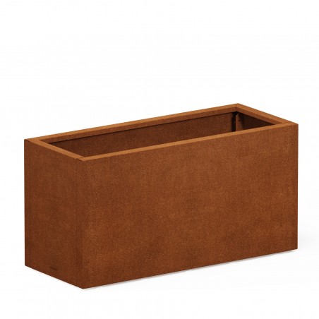 Herstera Pflanzkübel PLANTER 40 aus Cortenstahl 100x40x50 cm