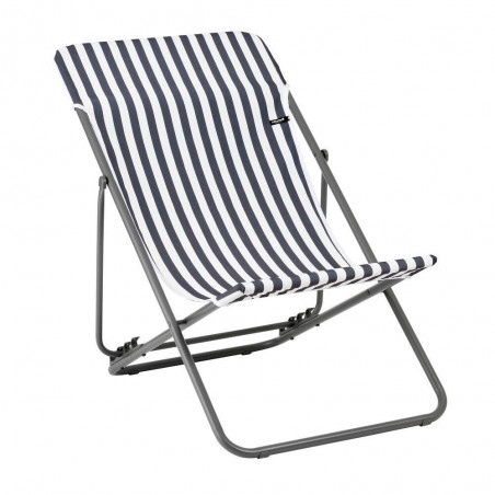 Liegestuhl MAXI TRANSAT LaFuma LFM5393 Rayure Terre