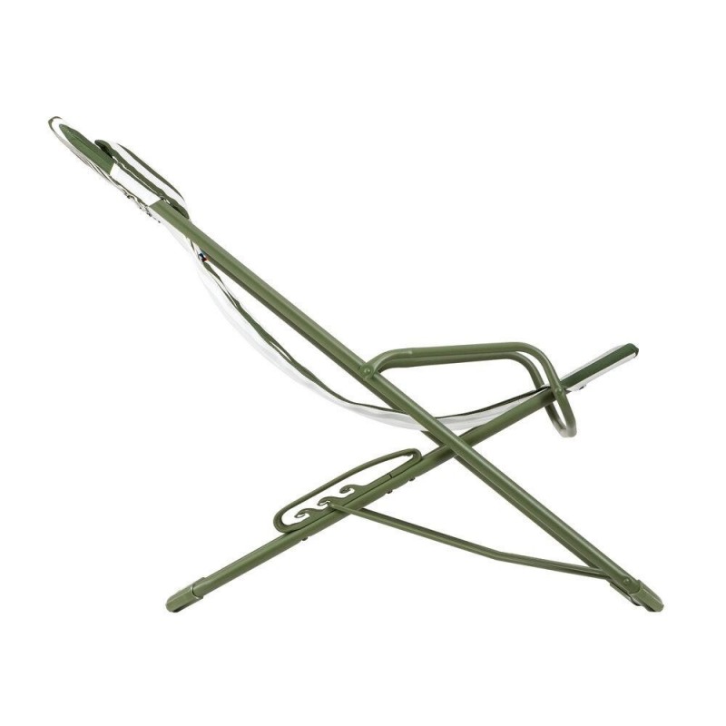 TRANSASWING Rocking Sun Lounger LaFuma LFM5394 Moss Stripe