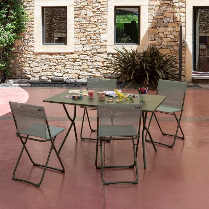 Klappbarer Gartentisch BALCONY 140x80 cm LaFuma LFM5340 Moss Klappbarer Gartentisch BALCONY 140x80 cm LaFuma LFM5340 Moss