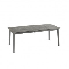 Extendable Garden Table ORON 100 x 154 - 200 cm LaFuma LFM5399 Fusain/Titane