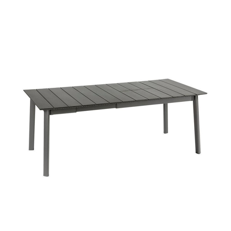 Ausziehbarer Gartentisch ORON 100 x 154 - 200 cm LaFuma LFM5400 Titane/Titane Ausziehbarer Gartentisch ORON 100 x 154 - 200 cm LaFuma LFM5400 Titane/Titane