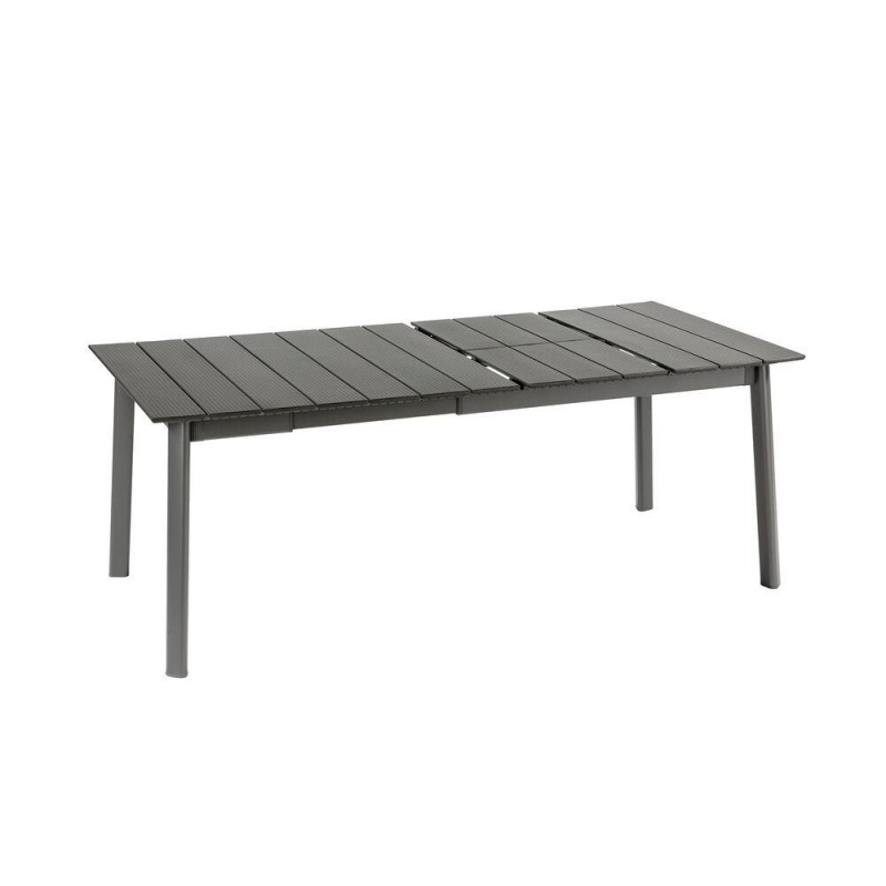 Ausziehbarer Gartentisch ORON 100 x 154 - 200 cm LaFuma LFM5400 Titane/Titane Ausziehbarer Gartentisch ORON 100 x 154 - 200 cm LaFuma LFM5400 Titane/Titane