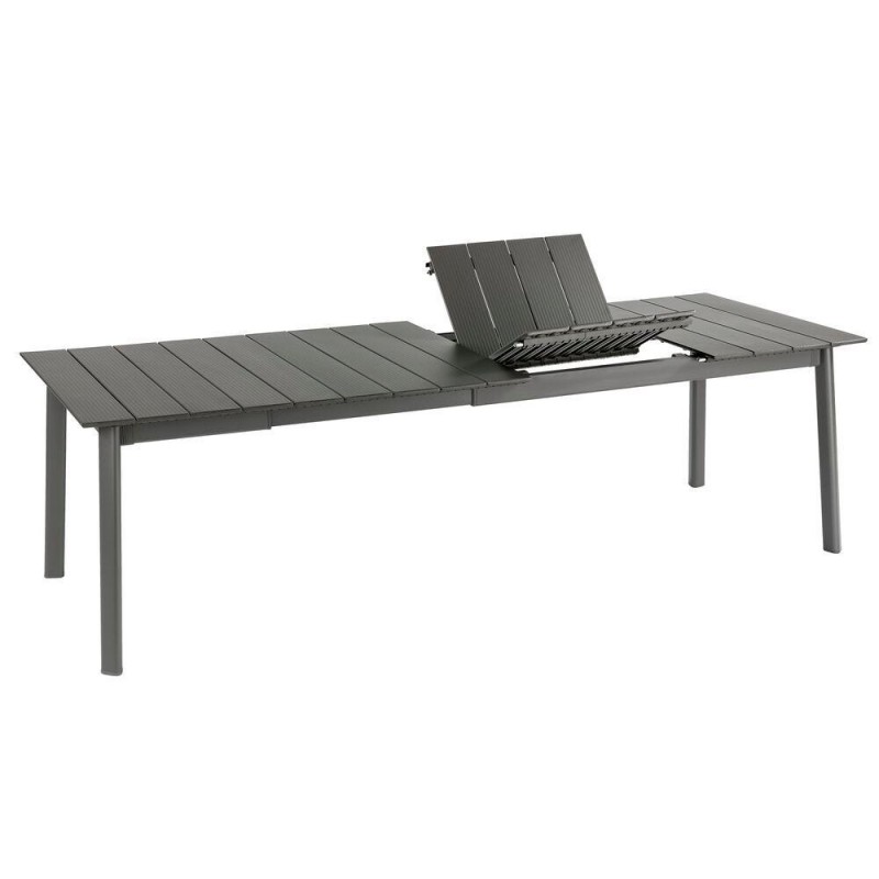 Ausziehbarer Gartentisch ORON 100 x 200 - 260 cm LaFuma LFM5403 Titane/Titane Ausziehbarer Gartentisch ORON 100 x 200 - 260 cm LaFuma LFM5403 Titane/Titane