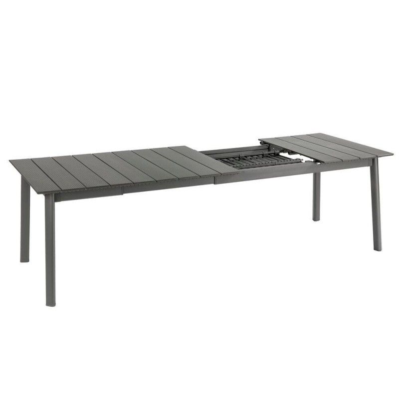Ausziehbarer Gartentisch ORON 100 x 200 - 260 cm LaFuma LFM5403 Titane/Titane Ausziehbarer Gartentisch ORON 100 x 200 - 260 cm LaFuma LFM5403 Titane/Titane