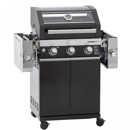 Rösle Gas Barbecue Station VIDERO G3-S Vario+ Black cod. 250530