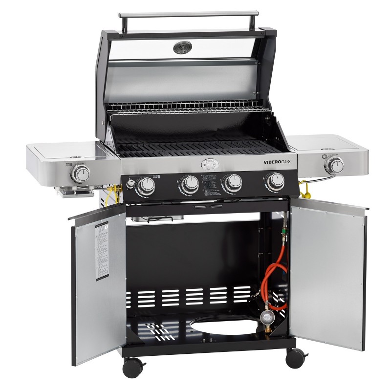 Rösle Gasgrillstation VIDERO G4-S Vario+ Schwarz Art.-Nr. 250531
