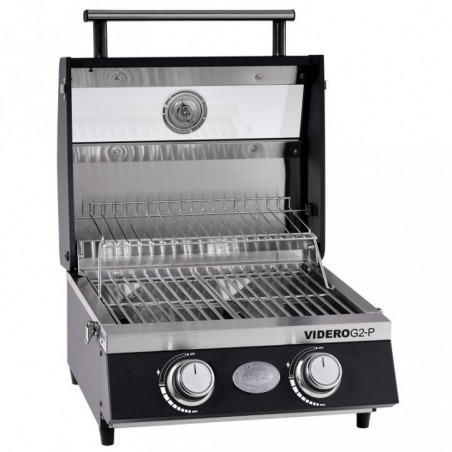 Rösle Tragbarer Gasgrill VIDERO G2-P Schwarz Art.-Nr. 250566