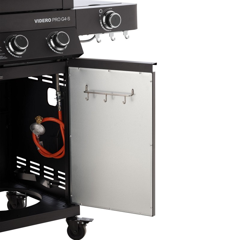 Rösle Gasgrillstation VIDERO PRO G4-S Vario+ Mattschwarz Art.-Nr. 250577 Rösle Gasgrillstation VIDERO PRO G4-S Vario+ Mattschwarz Art.-Nr. 250577