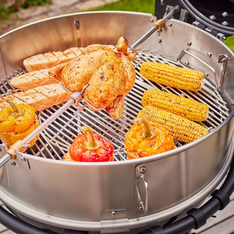 Rösle Charcoal Barbecue Kettle N. 1 F60 AIR PRO Vario+ Ø 60 Matte Black cod. 250590 Rösle Charcoal Barbecue Kettle N. 1 F60 AIR PRO Vario+ Ø 60 Matte Black cod. 250590