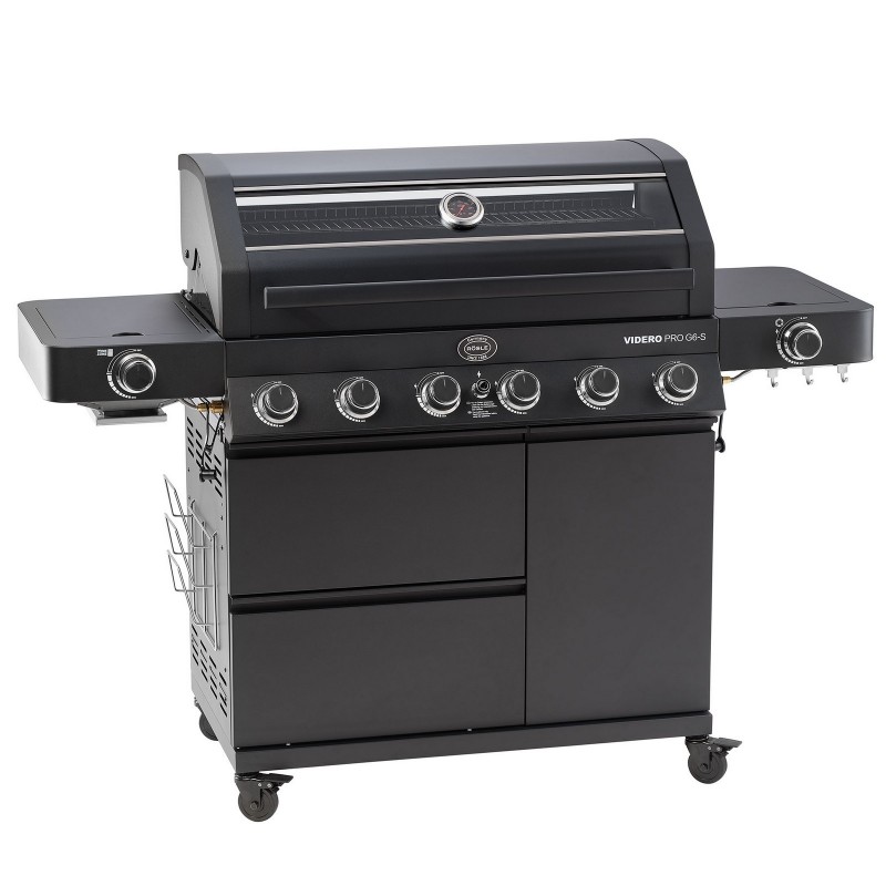 Rösle Gas Barbecue Station VIDERO PRO G6-S Vario+ Black cod. 251061 Rösle Gas Barbecue Station VIDERO PRO G6-S Vario+ Black cod. 251061