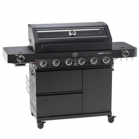Rösle Gasgrillstation VIDERO PRO G6-S Vario+ Schwarz Art.-Nr. 251061