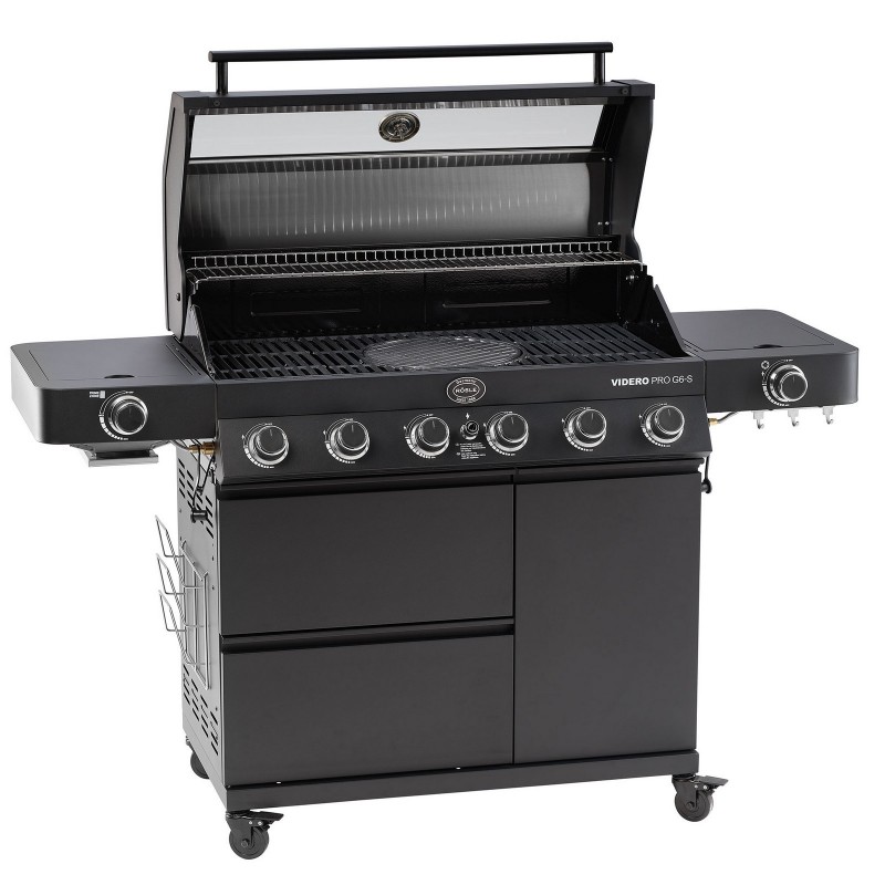 Rösle Gasgrillstation VIDERO PRO G6-S Vario+ Schwarz Art.-Nr. 251061