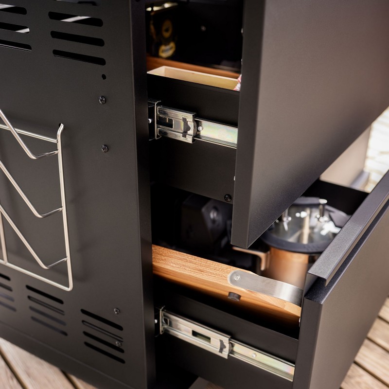 Rösle Gasgrillstation VIDERO PRO G6-S Vario+ Schwarz Art.-Nr. 251061