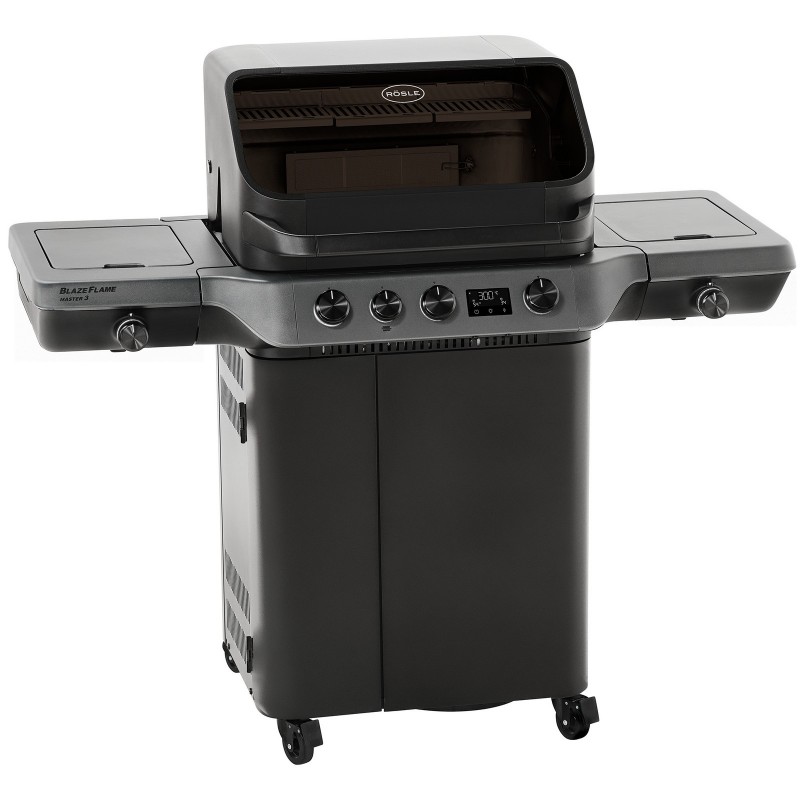 Rösle Gas Barbecue BLAZEFLAME Master 3 Black cod. 251062 Rösle Gas Barbecue BLAZEFLAME Master 3 Black cod. 251062