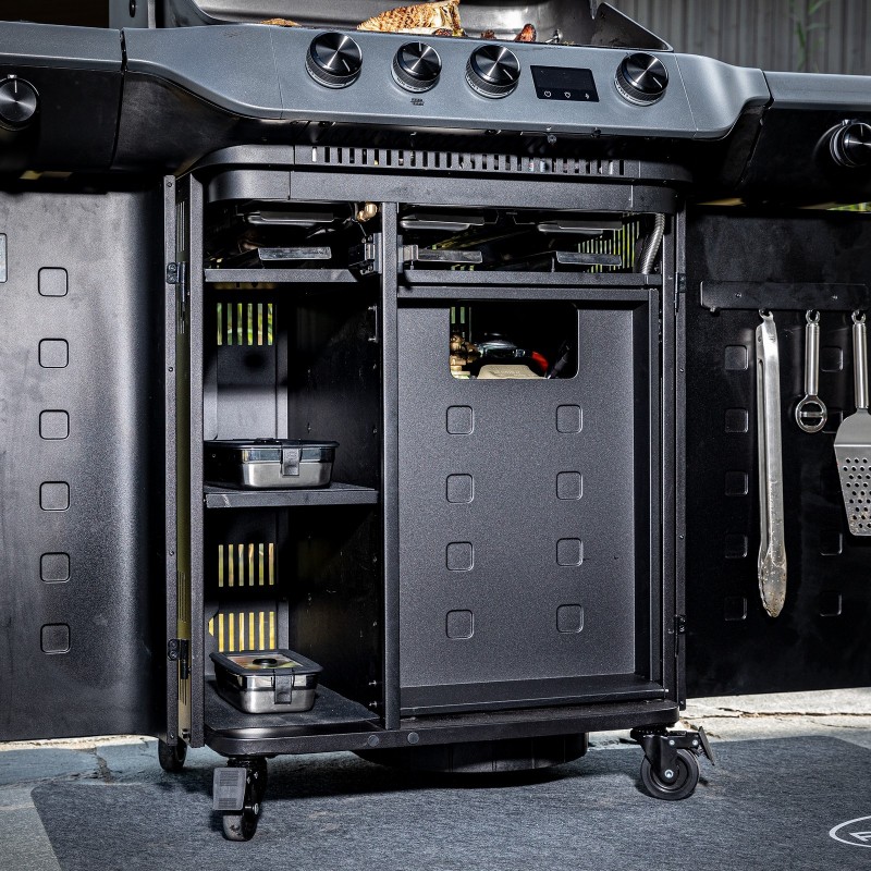 Rösle Gasgrill BLAZEFLAME Master 3 Schwarz Art.-Nr. 251062 Rösle Gasgrill BLAZEFLAME Master 3 Schwarz Art.-Nr. 251062