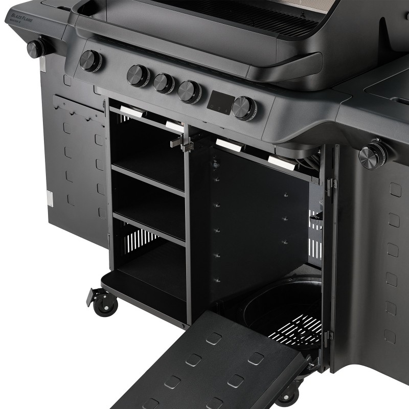 Rösle Gas Barbecue BLAZEFLAME Master 4 Black cod. 251063 Rösle Gas Barbecue BLAZEFLAME Master 4 Black cod. 251063