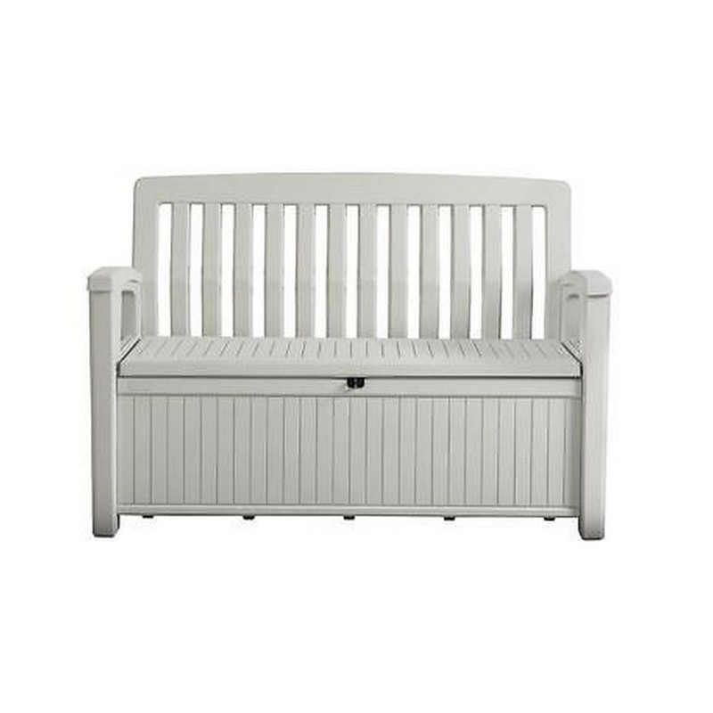 Keter PATIO BENCH Resin Chest White