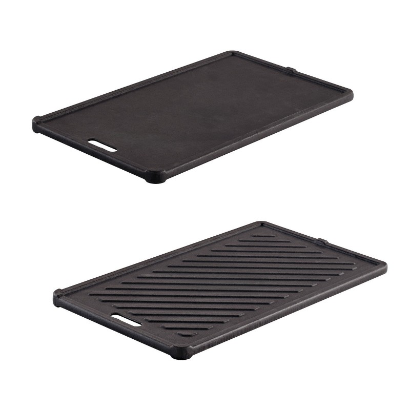 Rösle Cast Iron Grill Plate for Videro G2-P/E2-P 19.5x32.5 cm cod. 250454 Rösle Cast Iron Grill Plate for Videro G2-P/E2-P 19.5x32.5 cm cod. 250454