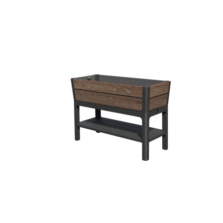 Keter DECO Erhöhtes Gartenbeet Walnut