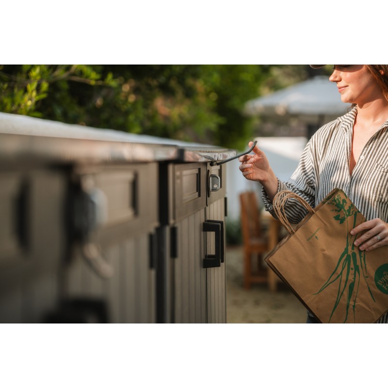 Keter CORTINA MEGA Werkzeugschrank aus Kunstharz Grau Keter CORTINA MEGA Werkzeugschrank aus Kunstharz Grau