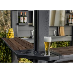 Keter BAR Signature Pavillon Walnut
