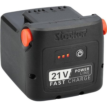 Stocker Batteria Power 21 V 4 Ah Fast Charge