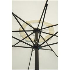 Ombrellone Montana In Alluminio con Palo Centrale Ø3 mt Ecru' - Antracite