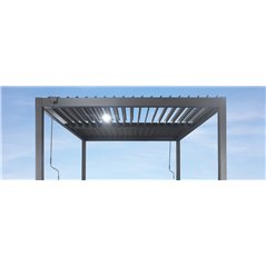 Pergola Texas In Alluminio 4x4 mt Antracite
