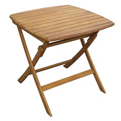 Greenwood Piombino Acacia Garden Table 80x80 cm - Folding