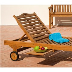 Panca A Tre Posti Lampedusa In Teak