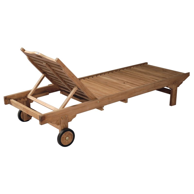 Greenwood Carloforte Teak Sunbed