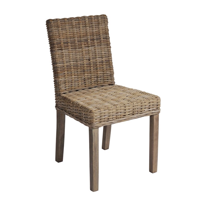 Greenwood Lisbon Garden Chair In Grey Kubu