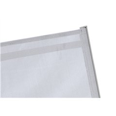 Sedia Samo In Alluminio - Textilene Grigio Chiaro - Creta