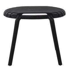 Tavolino Balcony Set Valencia In Polipropilene Con Fibra Di Vetro - Antracite