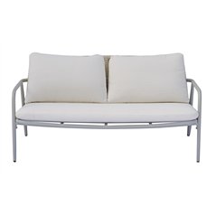 Montpellier Aluminium-Set - Beiges Seil - Kreta Greenwood