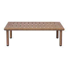 Set Cartagena In Alluminio - Effetto Legno