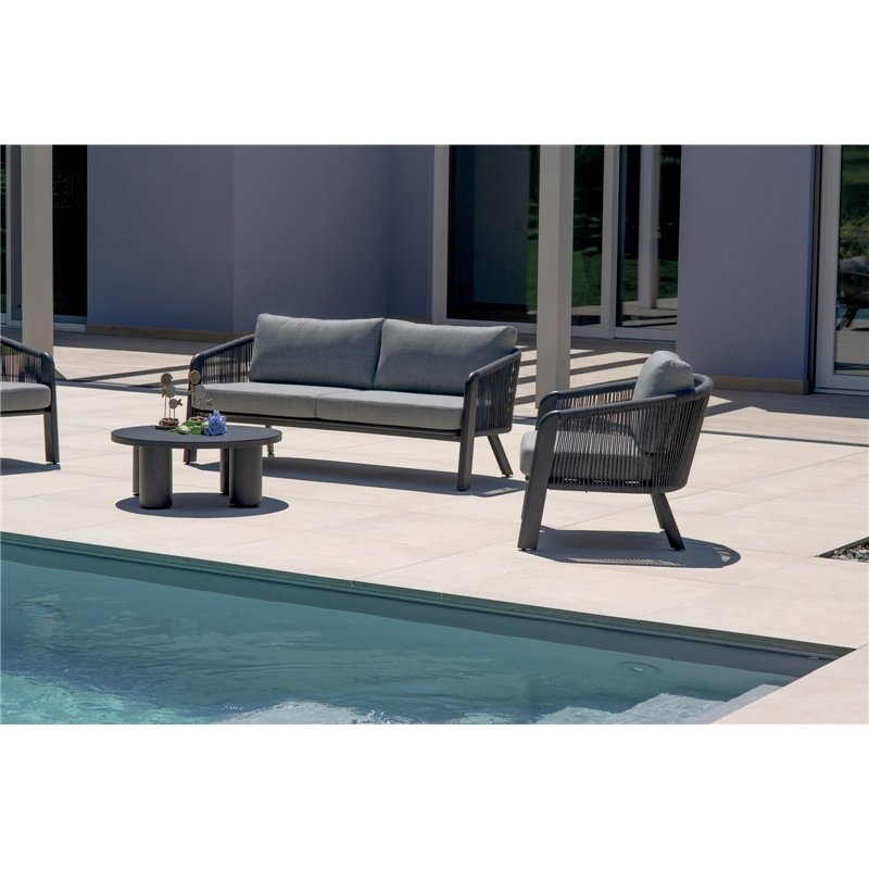 Santa Cruz Aluminium-Set - Graues Seil - Anthrazit Greenwood