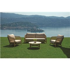 Set Lamezia In Acacia Fsc - Finitura Color Teak