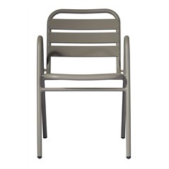 Sedia Calipso In Alluminio - Tortora