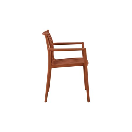 Siena Stuhl aus Polypropylen mit Fiberglas - Ziegel Greenwood