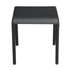 Greenwood Polypropylene Coffee Garden Table with Fiberglass 45x45 cm - Anthracite