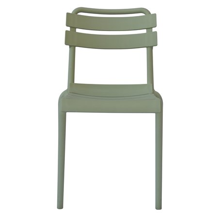 Sedia Monza In Polipropilene Con Fibra Di Vetro - Verde