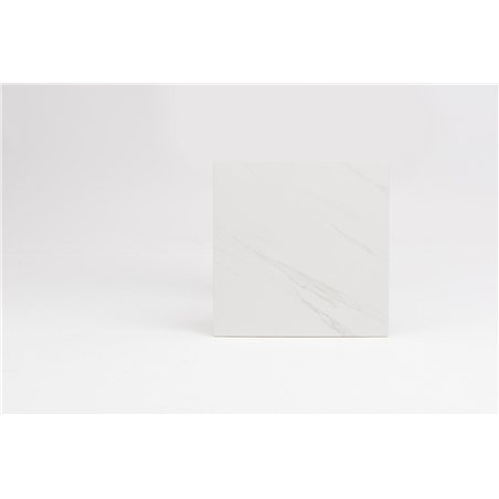 Piano In Gres 80x80 cm - Marmo Bianco
