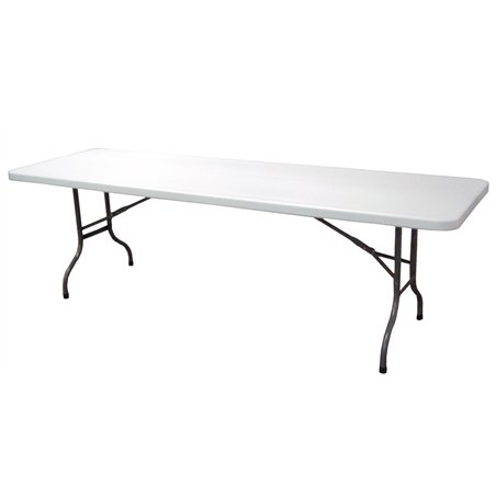 Tavolo Catering In Polietilene 244x76 cm - Pieghevole