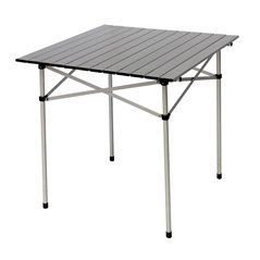 Tavolo A Tapparella In Alluminio 70x70 cm