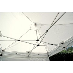 3x6 Faltbarer Aluminium-Gartenpavillon - Harzbeschichtet Greenwood