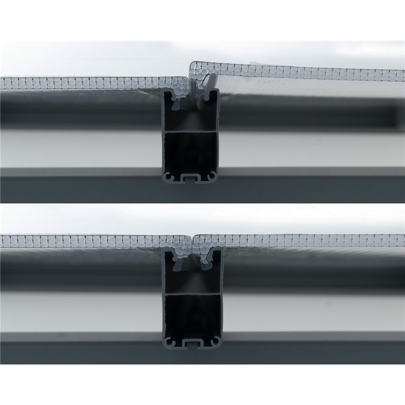 Canopia Feria Wandmontierte Aluminium-Pergola 3x10.9 m Grau Canopia Feria Wandmontierte Aluminium-Pergola 3x10.9 m Grau