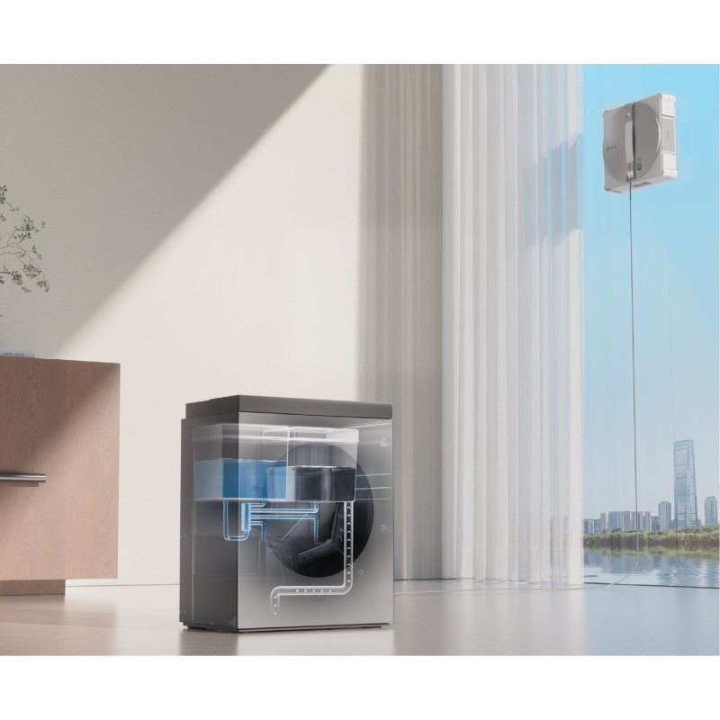 ECOVACS WINBOT W3 OMNI EU Automatischer Fensterreinigungsroboter Smart Glasreinigung